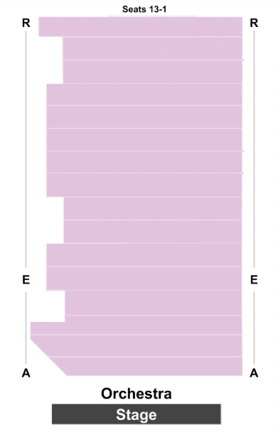 anne l. bernstein theater at the theater center seating chart